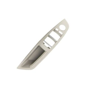 Car Left Front Inner Door Armrest for BMW 5 Series F10 / F18, Left Driving (Grey)