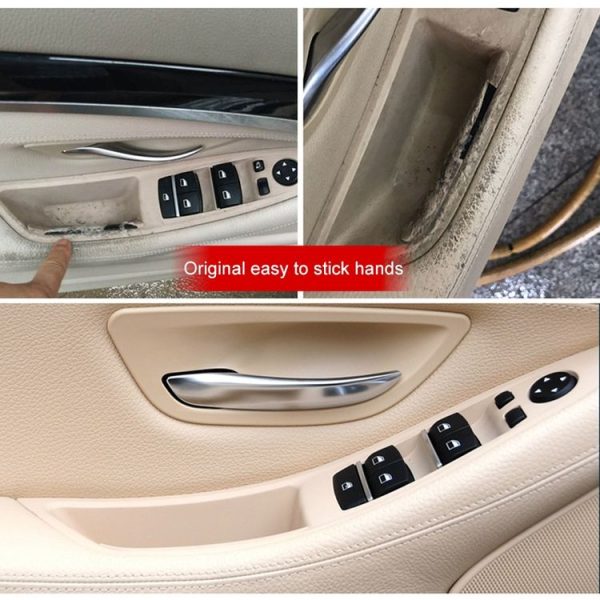 Car Left Front Inner Door Armrest for BMW 5 Series F10 / F18, Left Driving (Grey) - Image 5