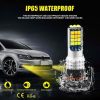 2 PCS V6 H16 DC9-36V 30W 3000LM IP65 Car LED Double Color Fog Light with 30LEDs SMD-2525 Lamp - Image 5