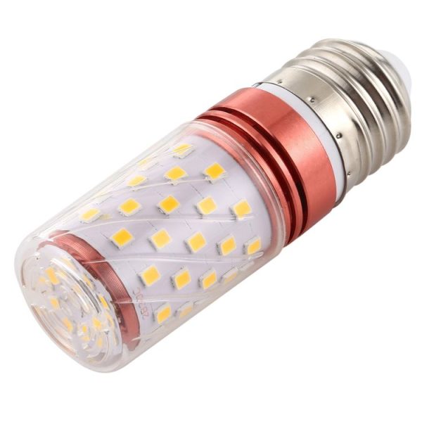 E27 12W 500LM 60 LEDs Corn Light Bulb 185-240V SMD 2835, Warm Light 3000K - Image 2