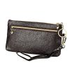 Ladies Multifunctional Cowhide Zipper Coin Purse Car Key Case (Coffee) - Image 2