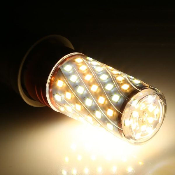 E14 16W 700LM 84LEDs Three-Color Dimming Corn Light Bulb SMD 2835 - Image 6
