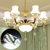 E14 16W 700LM 84LEDs Three-Color Dimming Corn Light Bulb SMD 2835 - Image 7