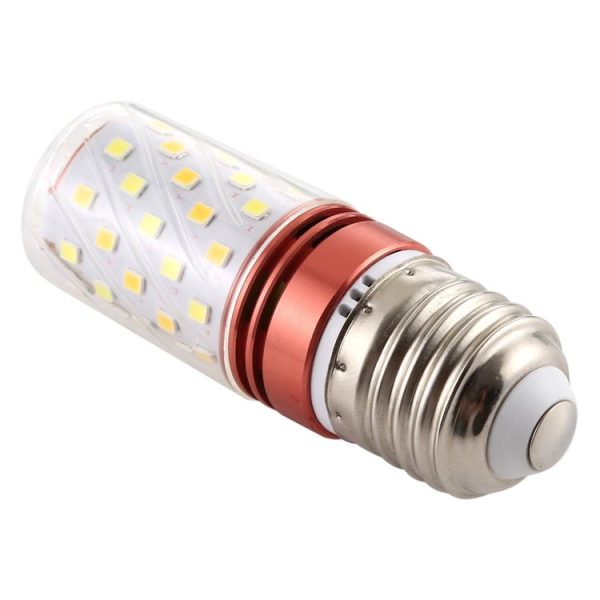 E27 12W 500LM 60LEDs Three-Color Dimming Corn Light Bulb SMD 2835 - Image 3