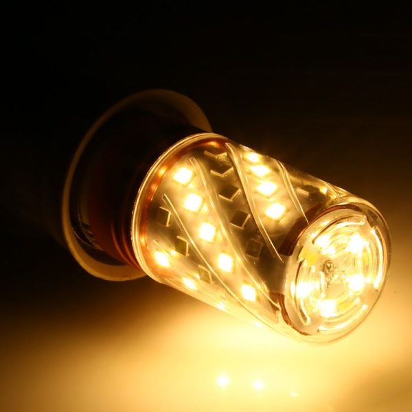 E14 12W 500LM 60LEDs Three-Color Dimming Corn Light Bulb SMD 2835 - Image 5