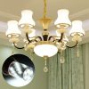 E14 12W 500LM 60LEDs Three-Color Dimming Corn Light Bulb SMD 2835 - Image 7