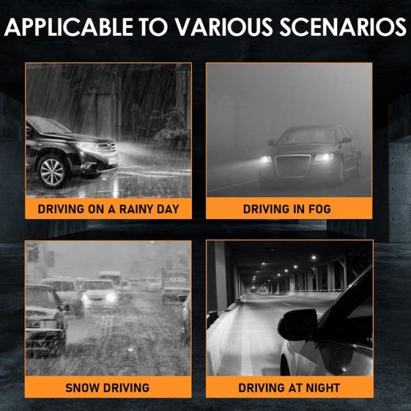 V9 9012 2 PCS DC10-32V / 6000K / 3000LM / 30W IP65 Waterproof Car LED Headlight - Image 7