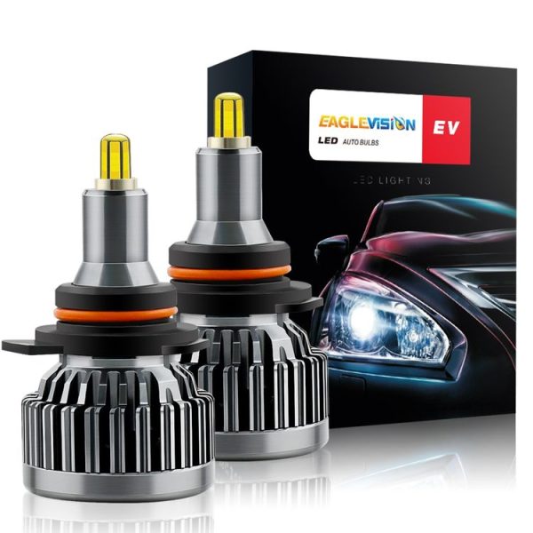 V9 9012 2 PCS DC10-32V / 6000K / 3000LM / 30W IP65 Waterproof Car LED Headlight - Image 8