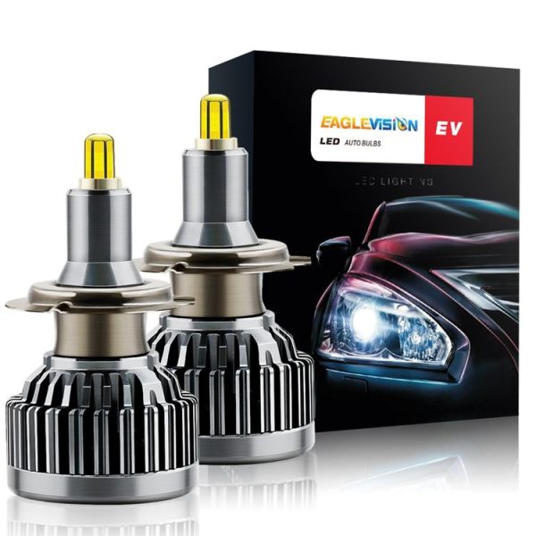V9 H7 2 PCS DC10-32V / 6000K / 3000LM / 30W IP65 Waterproof Car LED Headlight - Image 8