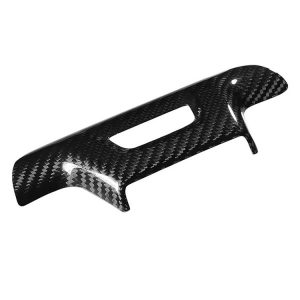 Car Carbon Fiber Steering Wheel Decorative Sticker for Chevrolet Camaro 2016-2020, Style: with Hole