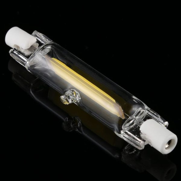 R7S 3W 350LM 78mm COB LED Bulb Glass Tube Replacement Halogen Lamp Spot Light, White Light - Image 2