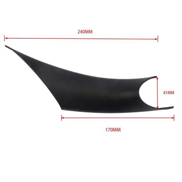 A5747 2 Pair Car Black Door Inner Handle Protective Shell for BMW 3 Series - Image 5