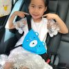 Car Child Seat Belt Adjusting and Fixing Device Buttons Seat Belt Anti-strangulation Shoulder Cover, Style: Mesh Fabric Rabbit - Image 5