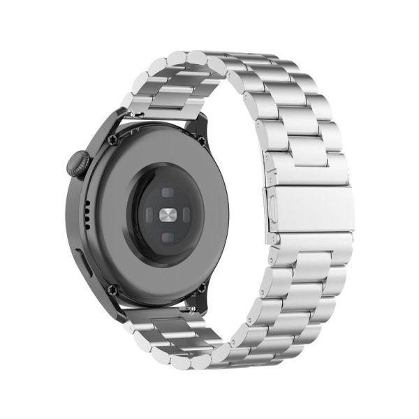 Huawei Watch 3 / 3 Pro 22mm Three-beads Steel Watch Band (Silver) - Image 4