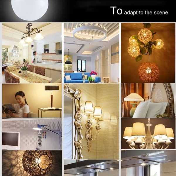 5W E27 40LM LED Energy-Saving Bulb Warm White Light 2800-3200K AC 85-265V - Image 7