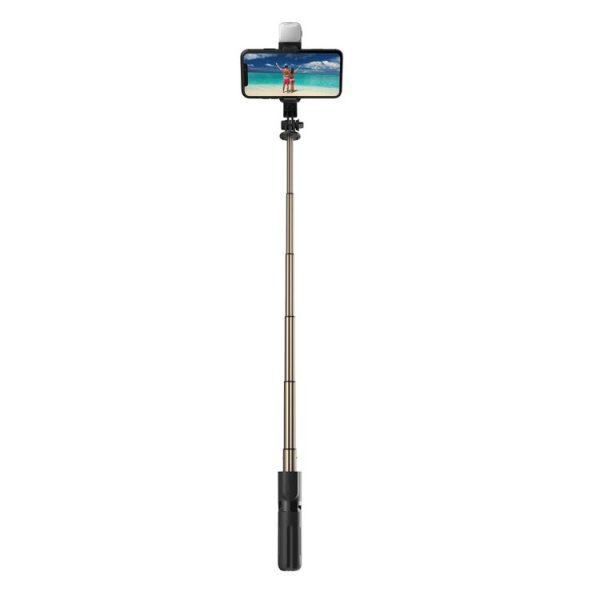 L10S Mini Fill Light Bluetooth Selfie Stick Tripod Mobile Phone Holder - Image 5