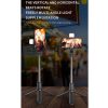 Q02S Fill Light Bluetooth Selfie Stick Tripod Mobile Phone Holder (White) - Image 4