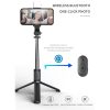 Q02S Fill Light Bluetooth Selfie Stick Tripod Mobile Phone Holder (White) - Image 5