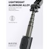 Q03S Fill Light Bluetooth Selfie Stick Tripod Mobile Phone Holder (White) - Image 3