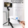 Q03S Fill Light Bluetooth Selfie Stick Tripod Mobile Phone Holder (White) - Image 4