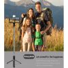 Q03S Fill Light Bluetooth Selfie Stick Tripod Mobile Phone Holder (White) - Image 8