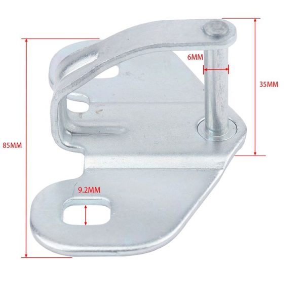 A5172 Car Rear Door Baffle Buckle 1369006080 for Fiat Ducato 2006-2014 - Image 2