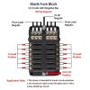 A5517 12 Way Fuse Box Blade Fuse Holder with LED Warning Indicator for Auto Car Truck Boat - Image 5