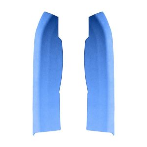 Car Suede Wrap Central Control Cover for Subaru BRZ / Toyota 86 2013-2020, Left and Right Drive Universal (Sky Blue)