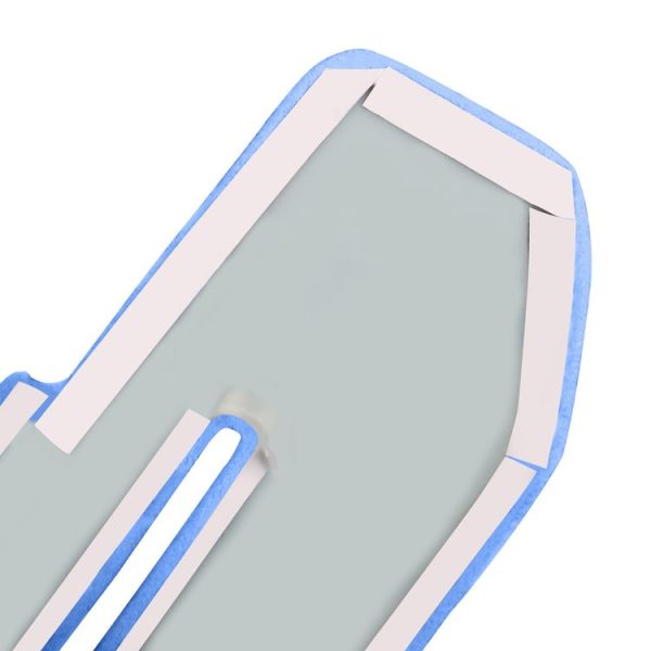 Car Suede Wrap Central Control Cover for Subaru BRZ / Toyota 86 2013-2020, Left and Right Drive Universal (Sky Blue) - Image 4
