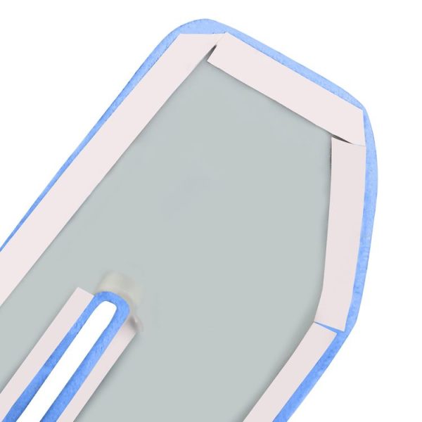 Car Suede Wrap Door Handle Frame Armrest Cover for Ford Mustang 2015-2020, Left and Right Drive Universal (Sky Blue) - Image 4
