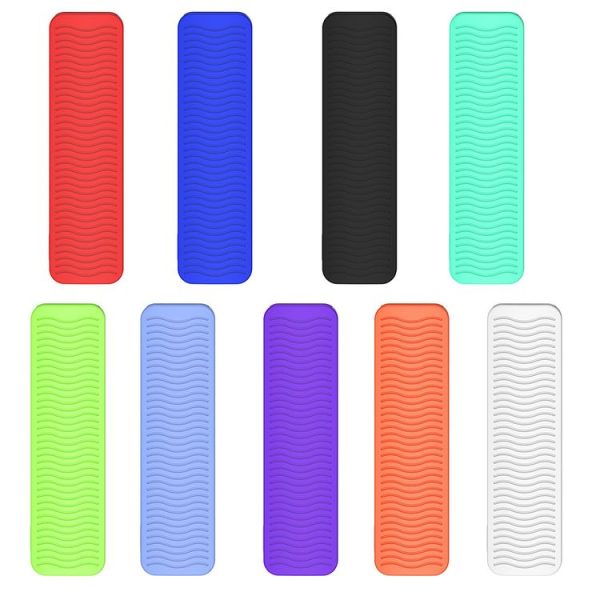 Silicone Protective Case Cover For Apple TV 4K 4th Siri Remote Controller (Blue) - Image 4
