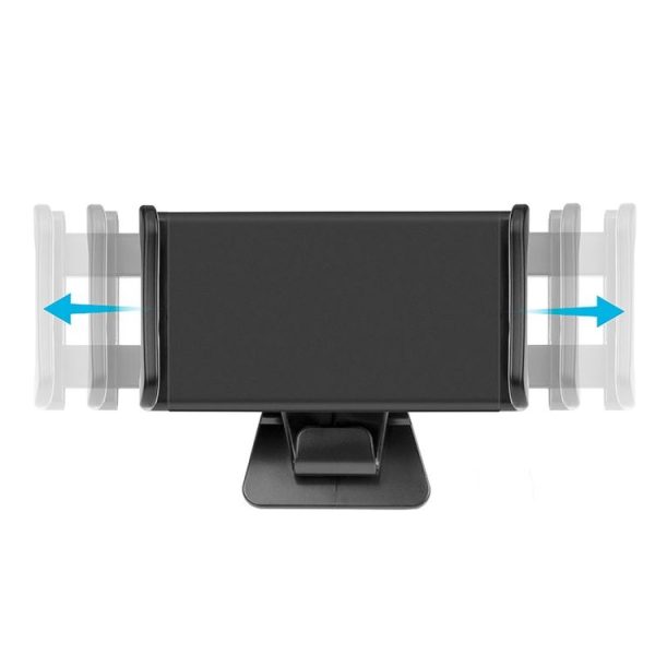 Car Rear Seat Phone Holder for Tesla Model 3 / Y (Black)