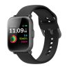 CS201 1.3 inch TFT Color Screen IP68 Waterproof Sport Smart Watch, Support Sleep Monitoring / Heart Rate Monitoring / Blood Oxygen Monitoring / Message Push (Black)