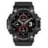T6 1.28 inch IPS Screen IP67 Waterproof Smart Watch, Support Sleep Monitoring / Heart Rate Monitoring / Blood Pressure Monitoring / Multi-sports Mode (Black) - Image 2