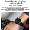T6 1.28 inch IPS Screen IP67 Waterproof Smart Watch, Support Sleep Monitoring / Heart Rate Monitoring / Blood Pressure Monitoring / Multi-sports Mode (Black) - Image 4
