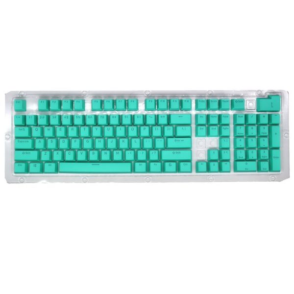 HXSJ P9 104 Keys PBT Color Mechanical Keyboard Keycaps (Mint Green)