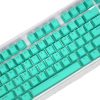 HXSJ P9 104 Keys PBT Color Mechanical Keyboard Keycaps (Mint Green) - Image 2