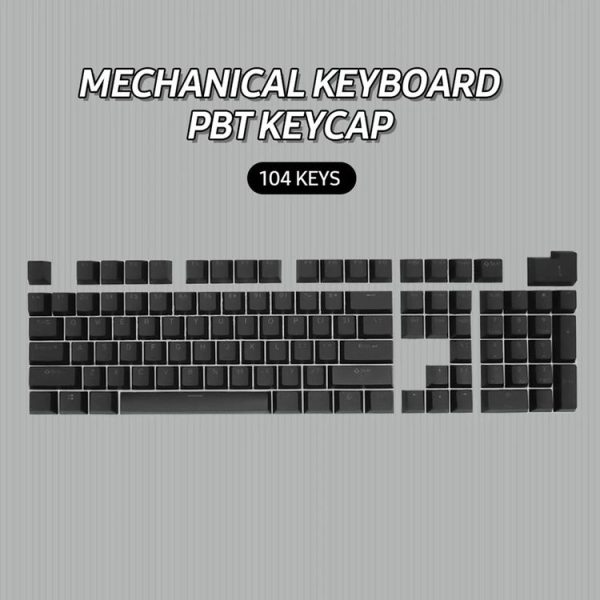 HXSJ P9 104 Keys PBT Color Mechanical Keyboard Keycaps (Mint Green) - Image 4