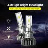 F2 H4 1 Pair 12V / 25W / 3000LM IP68 Waterproof Car 1860 CSP LED Headlight (White Light) - Image 2