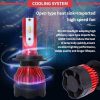 K5 H1 1 Pair 12V / 24W / 6000K / 8000LM IP67 Waterproof Car LED Headlight - Image 3