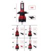 K5 H1 1 Pair 12V / 24W / 6000K / 8000LM IP67 Waterproof Car LED Headlight - Image 7