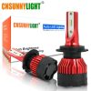 K5 H1 1 Pair 12V / 24W / 6000K / 8000LM IP67 Waterproof Car LED Headlight - Image 8