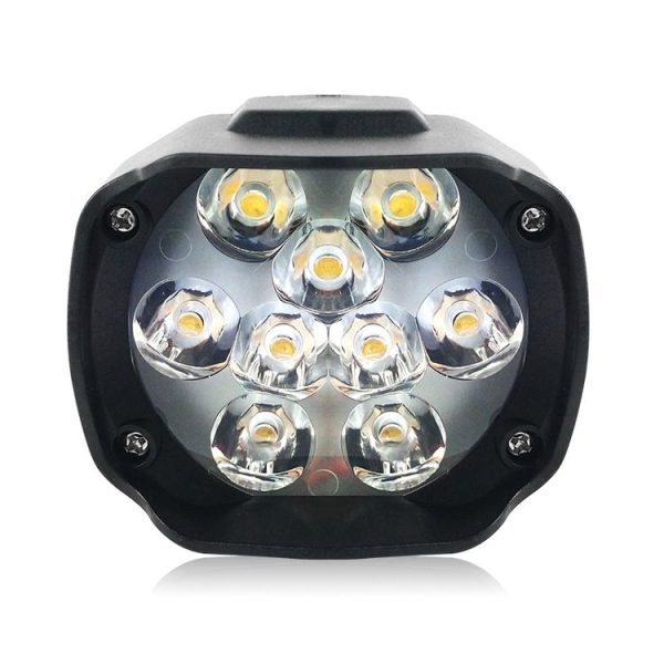 2 PCS L5 8-85V / 10W / 6000K / 1200LM Motorcycle / Car IP65 Waterproof External LED Headlight Spotlight - Image 2