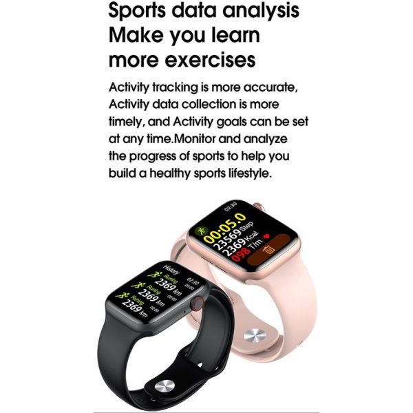 WIWU SW01 1.75 inch 2.5D Curved HD IPS Touch Screen Bluetooth Smart Watch, Support Body Temperature Measurement & Heart Rate / Blood Pressure / Blood Oxygen / Sleep Detection & Multiple Exercise Modes (Black) - Image 15