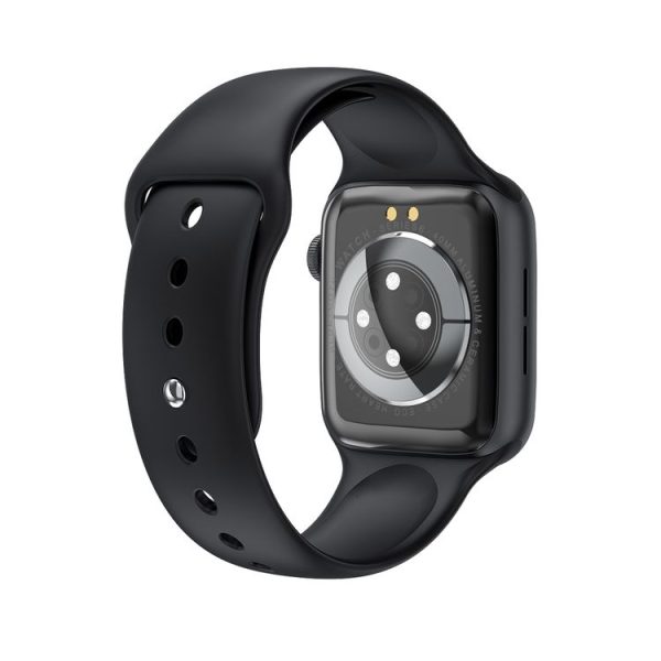 WIWU SW01 1.75 inch 2.5D Curved HD IPS Touch Screen Bluetooth Smart Watch, Support Body Temperature Measurement & Heart Rate / Blood Pressure / Blood Oxygen / Sleep Detection & Multiple Exercise Modes (Black) - Image 2