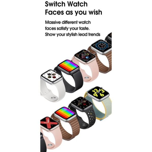 WIWU SW01 1.75 inch 2.5D Curved HD IPS Touch Screen Bluetooth Smart Watch, Support Body Temperature Measurement & Heart Rate / Blood Pressure / Blood Oxygen / Sleep Detection & Multiple Exercise Modes (Black) - Image 7