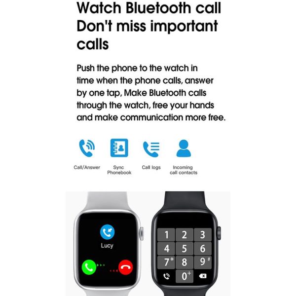 WIWU SW01 1.75 inch 2.5D Curved HD IPS Touch Screen Bluetooth Smart Watch, Support Body Temperature Measurement & Heart Rate / Blood Pressure / Blood Oxygen / Sleep Detection & Multiple Exercise Modes (Black) - Image 8