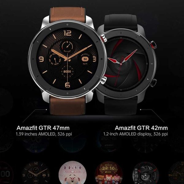 Original Xiaomi Youpin Amazfit GTR 42mm 1.2 inch AMOLED Screen Bluetooth 5.0 5ATM Waterproof Smart Watch, Support 12 Sport Modes / Heart Rate Monitoring / NFC Analog Door Card / GPS Positioning (Coral Red) - Image 6