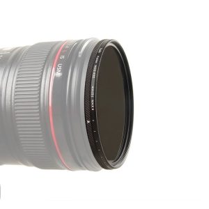Cuely 49mm ND2-400 ND2 to ND400 ND Filter Lens Neutral Density Adjustable Variable Filter