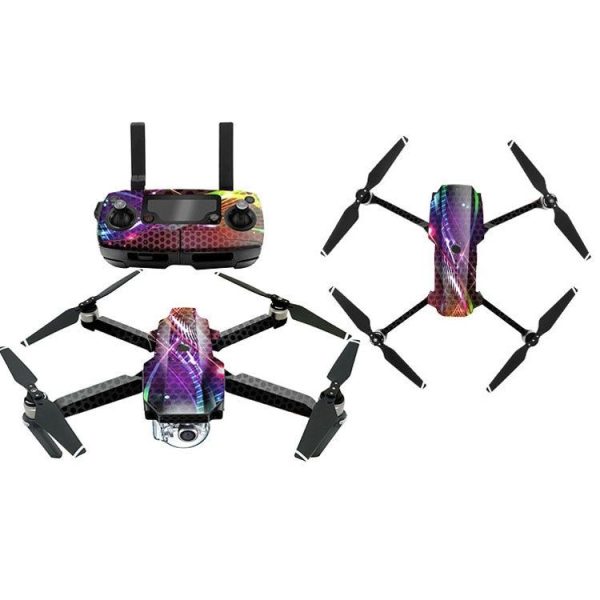 Waterproof All-surround Adhesive Sticker for DJI Mavic Pro (Colorful Dot) - Image 2